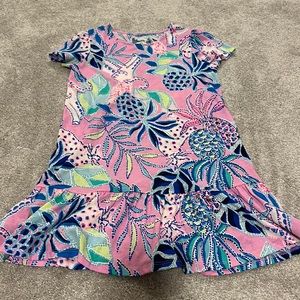 Lilly Pulitzer Girls Emina Dress Lilac Rose Chica Ticas
Size: L
